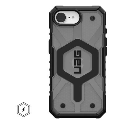 2. UAG Pathfinder Clear Magsafe Schutzhülle für iPhone 16e, MagSafe-kompatibel (ash)