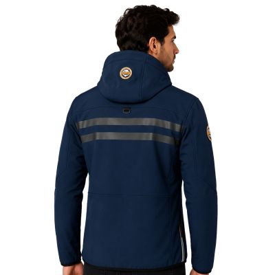 2. Herren-Softshelljacke Geographical Norway ROYAUTE MEN ASS A BS2 056 (WT1804H/GN-NAVY / ORANGE)
