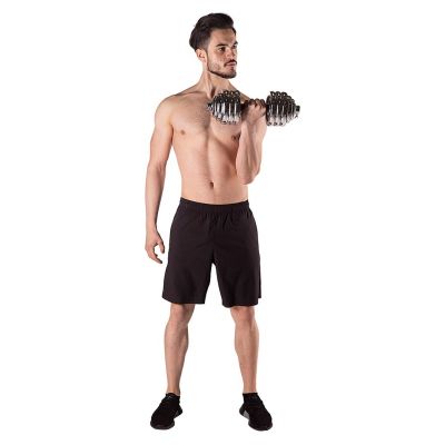 3. Langhanteln im Koffer 2 in 1 SGP30 HMS 2x15 kg