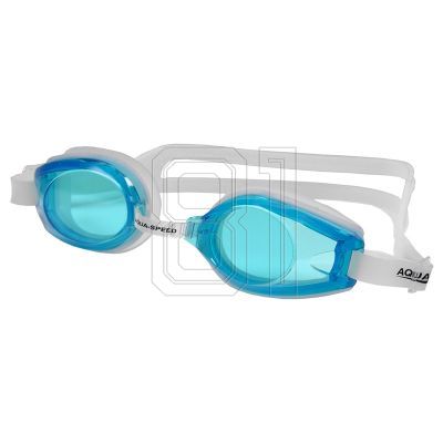 Aqua-Speed Avanti Schwimmbrille weiß/blau 29/007