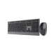 5. GEMBIRD Kabelloses Tastatur- und Maus-Set mit Dual-Modus, 2,4 GHz + Bluetooth, schlank, US-Layout, Schwarz