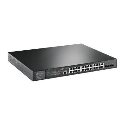 2. TP-Link JetStream TL-SG3428XMP Managed Network Switch L2+ Gigabit Ethernet (10/100/1000) PoE-Unterstützung 1 HE Schwarz