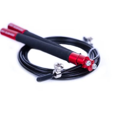 2. Aluminium-Springseil mit Kugellager, 3 Meter | rot | SK54