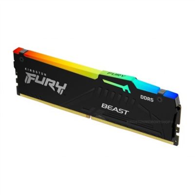18. Kingston Technology FURY Beast RGB Speichermodul 16 GB 1 x 16 GB DDR5 5200 MT/s