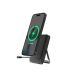 5. GEMBIRD Kabellose magnetische Powerbank 15W mit integriertem Ständer 10000 mAh, Schwarz