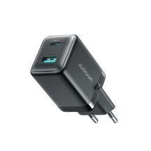 Joyroom JR-TG8 GaN 45W USB-C + USB-A Wandladegerät – Schwarz
