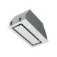 CATA GA DUAL 60 WH | Dunstabzugshaube | Energieeffizienzklasse A++ | Breite 60 cm | Touch-Bedienung | 737 m³/h | LED | Edelstahl