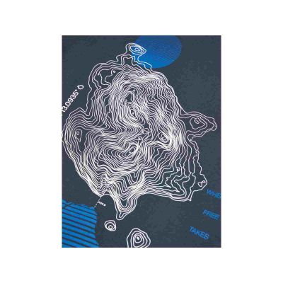 4. PEAK PERFORMANCE M Grafik-T-Shirt Marineblau
