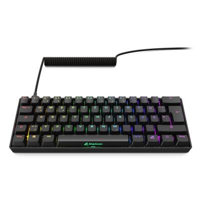 3. Sharkoon Gaming-Tastatur Skiller SGK50S4 Gen2 Schwarz und Gelb RGB
