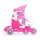 6. SMJ Sport Combo Pink LED Set: 2in1 Rollschuhe HS-TNK-000009549