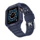 2. Schutzarmband für Apple Watch 42/44/45 mm Panzergehäuse-Armband - Blau