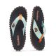 2. Gumbies Unisex-Flip-Flops ISLANDER FLIP-FLOP DREIFARBIG SCHWARZ