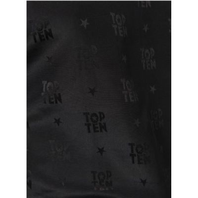 6. TOP TEN "BOW" Kickbox-Outfit schwarz und pink XL (190 cm)