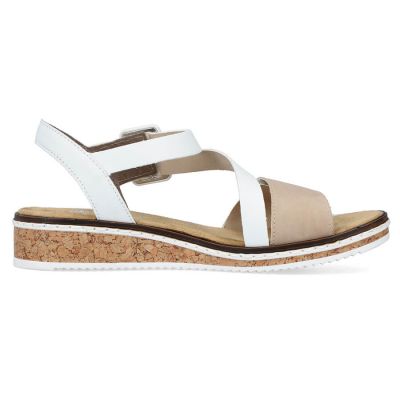 8. Bequeme Rieker W RKR678 Kombi-Sandalen