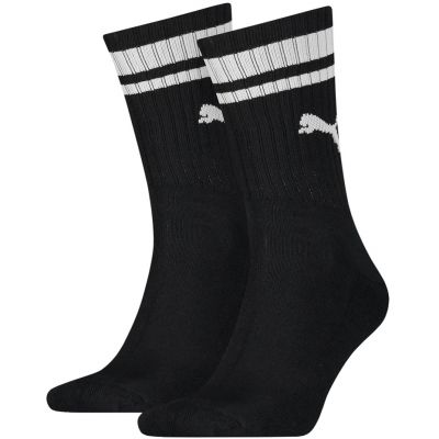2. Puma Crew Heritage Stripes Socken 2er-Pack Unisex 907944 01