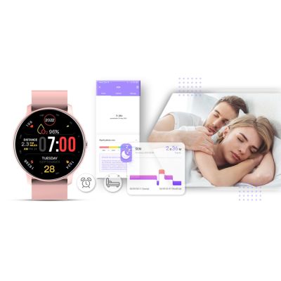 6. GIEWONT Pink GW120-1 Smartwatch