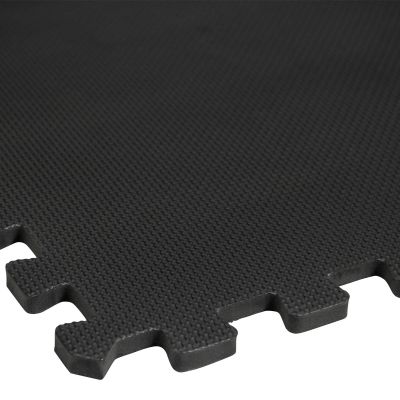 15. VIRTUFIT FITNESS-PUZZLEMATTE 120X120 CM SCHWARZ