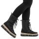 7. Wasserfeste Damen-Schneestiefel mit dicker Sohle, schwarz, Rieker Y6380-00