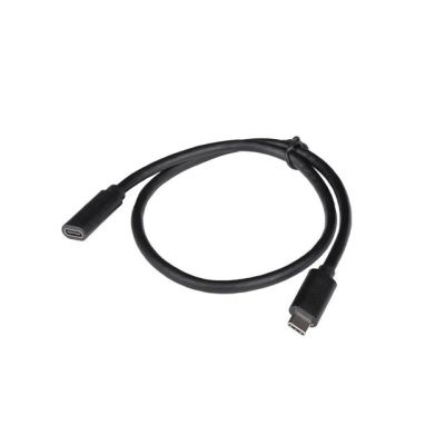 2. LANBERG USB-C M/F 3.1 VERLÄNGERUNGSKABEL 0,5M SCHWARZ