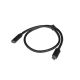 2. LANBERG USB-C M/F 3.1 VERLÄNGERUNGSKABEL 0,5M SCHWARZ