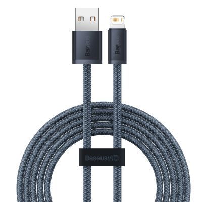 Baseus Kabel für iPhone USB - Lightning 2m, 2.4A grau (CALD000516)