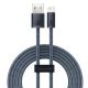 Baseus Kabel für iPhone USB - Lightning 2m, 2.4A grau (CALD000516)