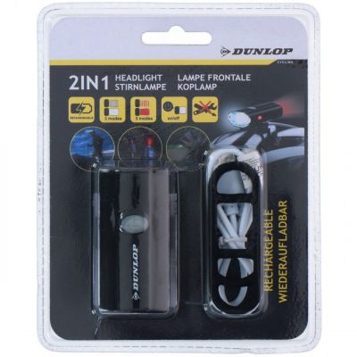 Dunlop 2-in-1 Fahrradlicht 472843
