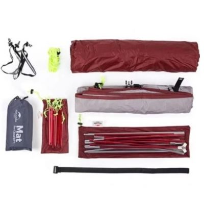 24. Naturehike Cloud Up 3 Zelt 20D Aktualisiert NH18T030-T-Forest Green