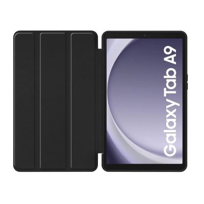 5. Tech-Protect SmartCase Hülle für Samsung Galaxy Tab A9 8,7" X110 / X115 - Schwarz