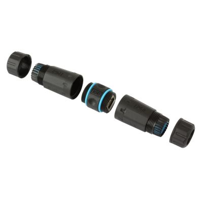 TECHNISCHER ADAPTERKUPPLER RJ45 F/F CAT6 F/UTP AUSSENBEREICH