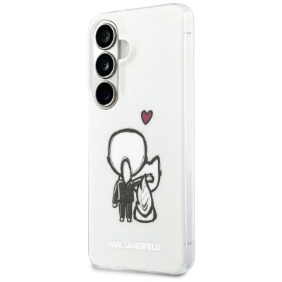 2. Karl Lagerfeld IML Karl&Choupette MagSafe Hülle für Samsung Galaxy S26 - Transparent