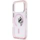 6. Karl Lagerfeld IML Peekaboo MagSafe Hülle für iPhone 17 Pro – Pink