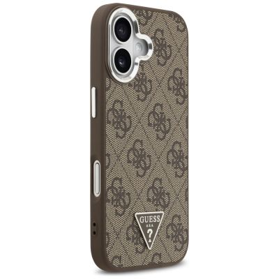 4. Guess 4G Triangle Logo MagSafe Hülle für iPhone 17 - braun