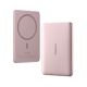 4. Baseus PicoGo AM41 5000 mAh 20 W Ultra-Slim Power Bank MagSafe Kompatibel mit Baseus Simple USB-C 60 W 30 cm Kabel - Pink