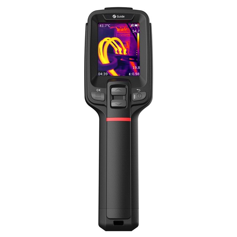 4. SENSMART Wärmebildkamera, IR 256 x 192, -20 °C bis 550 °C, Sichtfeld 25° × 19°, LCD 2,4", Laser, 2 MP, 16 GB Speicher, WLAN, E2+