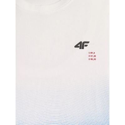 7. Herren-T-Shirt mit Aufdruck, regulär, Größe 4F 4FRSS26TTSHM4040-33A