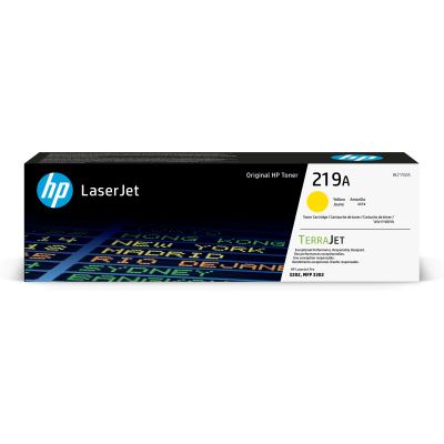 3. Original HP 219A LaserJet Gelbe Tonerkartusche