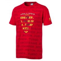 Herren PUMA SF BIG SHIELD TEE rot (577828-01)