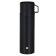 ZWILLING Thermoskanne mit Becher, 1 Liter, schwarz