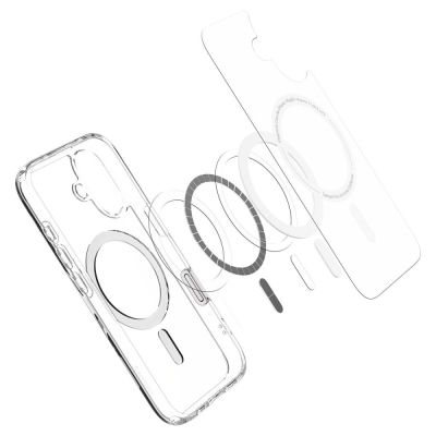 10. Spigen Ultra Hybrid „T“ MagSafe Hülle für iPhone 16 – Weiß