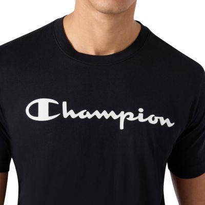 4. Herren-T-Shirt Champion SS Tee schwarz 221814 KK001