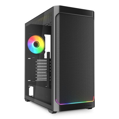 10. Sharkoon AK4W RGB ATX-Gehäuse mit 1 Glasseitenwand