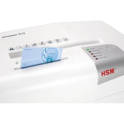 11. HSM Shredstar X13 Aktenvernichter, 23 l, 4 x 37 mm