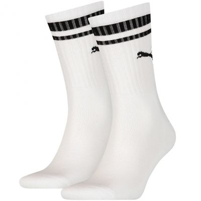 Puma Crew Heritage Stripe 2er-Pack Socken 907944 02