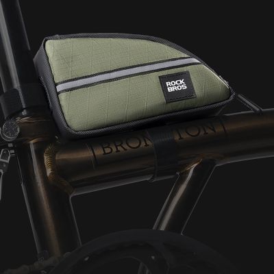 2. Rockbros Triangle Bike Rahmentasche 0.8l - Grün