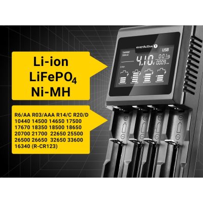 6. everActive UC-4000 Ladegerät (Keine Daten verfügbar)