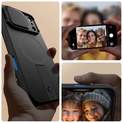 2. Tech-Protect Kevlar Aura MagSafe Case für iPhone 17 Pro Max - Schwarz