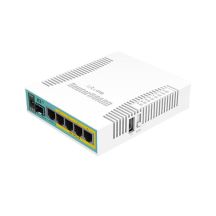 Mikrotik hEX PoE Router (RB960PGS) Anzahl Ethernet-Ports: 6; Architektur: MIPSBE; CPU-Kern: 1