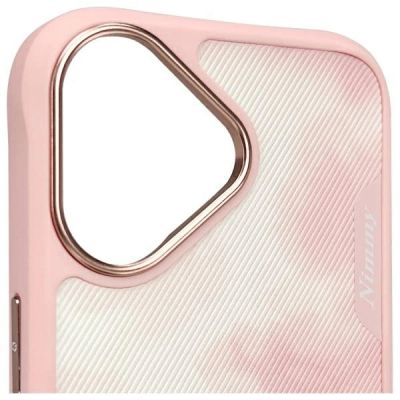 5. Nimmy Big Eyed Pet 2.0 Katzenhülle für iPhone 16, Rosa