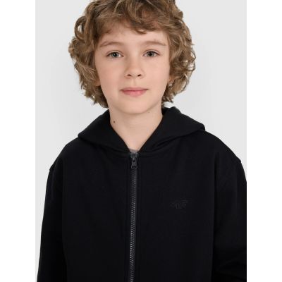 2. Jungen-Sweatshirt mit Reißverschluss und Kapuze 4F 4FJRMM00TSWSM2481-20S